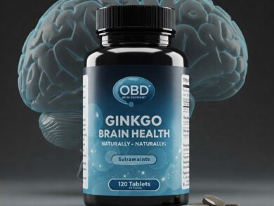 OBD Ginkgo Brain Health Naturally - 120 Tablets