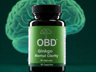 OBD Ginkgo Mental Clarity - 30 Capsules