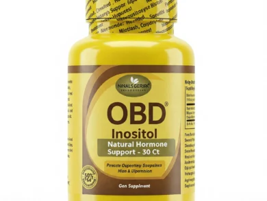 OBD Inositol Natural Hormone Support - 30 Ct