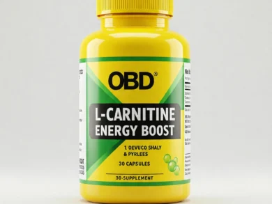 OBD L-Carnitine Energy Boost - 30 Capsules