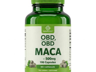 OBD Maca 500mg - 30 Capsules
