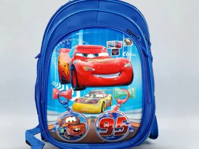 Car-Themed Kids School Backpack