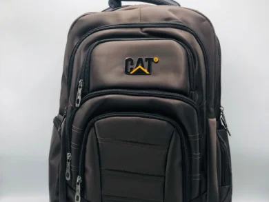 Caterpillar Brown School Backpack