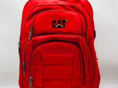 Caterpillar Red School Backpack
