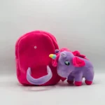 Charming Cute Unicorn Plush Backpack for Girls crafted with lightweight material and comfortable straps, ideal for carrying small essentials with ease.