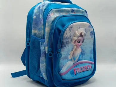 Frozen-Themed Blue School Backpack