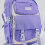 Comfortable Premium Girls School & College Backpack featuring padded shoulder straps, lightweight design, and organized storage for books, laptop, and essentials.