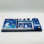 Attractive Space Theme 2-in-1 School Set showcasing a fun outer space design, comfortable straps, and a kid-friendly build for school and travel.