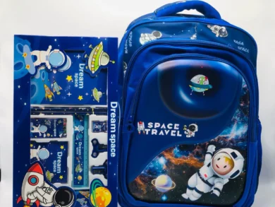 Space Theme 2-in-1 School Set