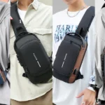Practical Unisex Anti-Theft Sling Bag featuring organized storage, adjustable strap, and lightweight build for comfortable all-day wear.