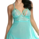 Babydoll-Halter-Sheer-Mesh-Hollow-Lace-Sleepwear-1-1-390x270