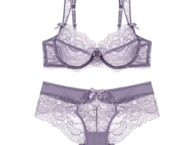 Fashion Bra Set Ultra Thin Transparent