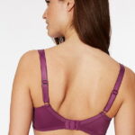 Premium Floral Jacquard Lace Non-Padded Full Cup Bra featuring detailed jacquard lace and durable construction, ensuring long-lasting comfort and support.