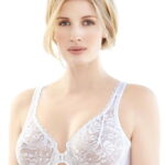 Glamorise Front Closing Stretch Lace Bra
