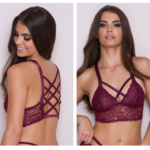 Lacy Longline Lattice Bralette