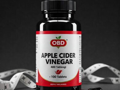 OBD Apple Cider Vinegar 480mg - 100 Tablets