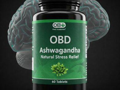 OBD Ashwagandha Natural Stress Relief - 60 Tablets