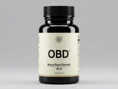 OBD Balance Hormonal Levels Maca Root Extract - 30 Ct