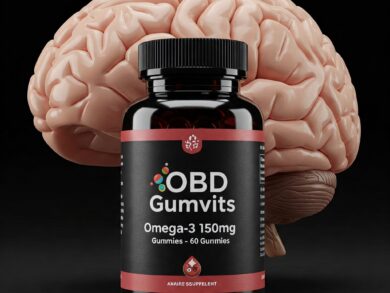 OBD Gumvits Omega-3 150mg Gummies - 30 Count