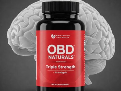 OBD Naturals Triple Strength Omega-3 with CoQ10 - 60 Softgels