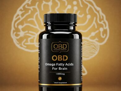 OBD Omega Essential Fatty Acids For Brain - 1200mg