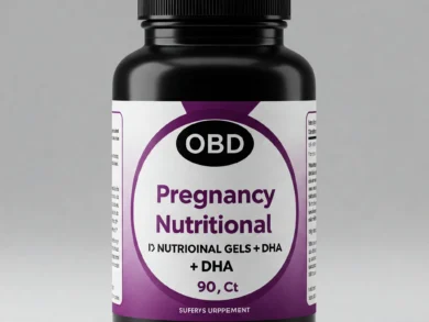 OBD Pregnancy Nutritional Gels + DHA - 90 Ct