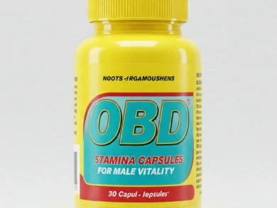 OBD Stamina Capsules for Male Vitality - 30 Capsules