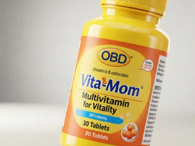 OBD VitaMom Multivitamin for Vitality - 30 Tablets