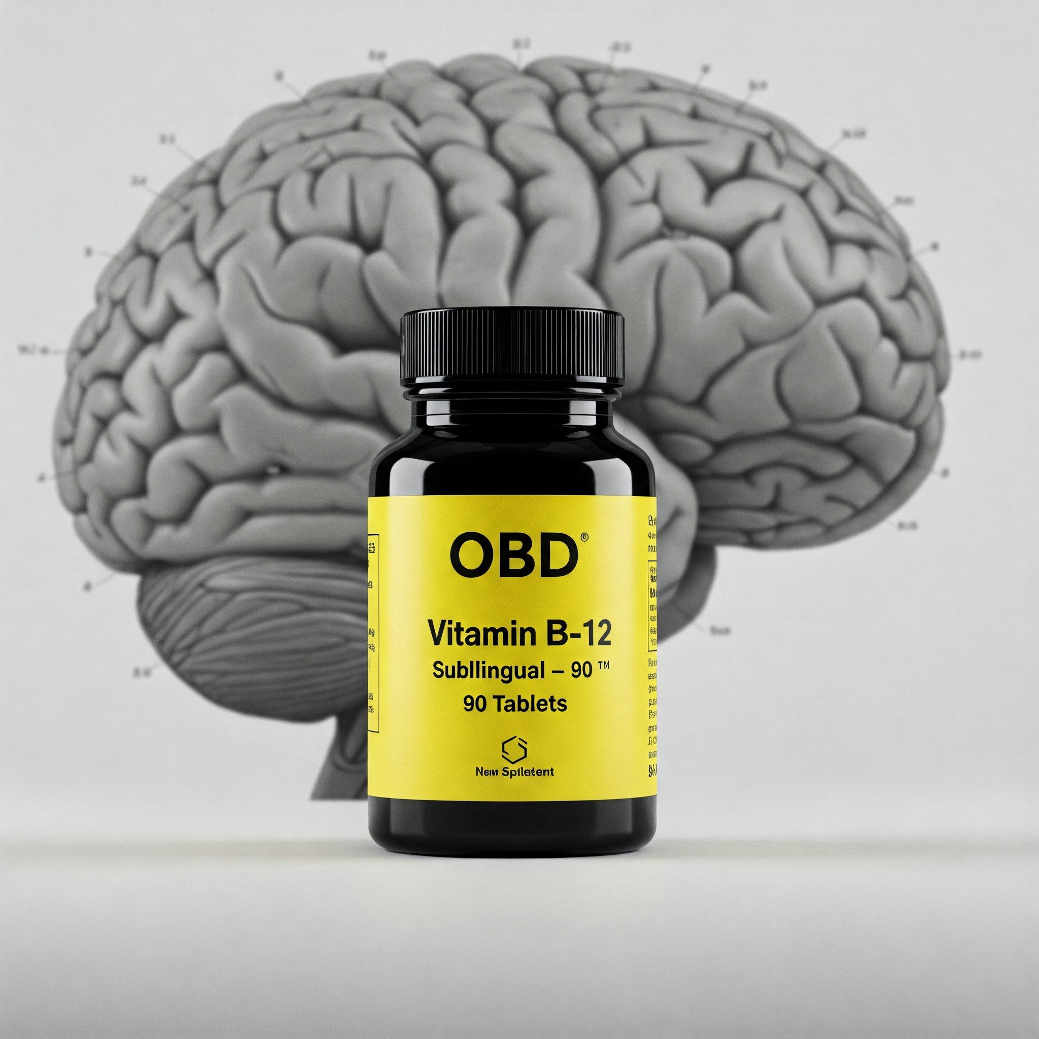 OBD Vitamin B-12 Sublingual - 90 Tablets OBD Vitamin B-12 Sublingual - 90 Tablets
