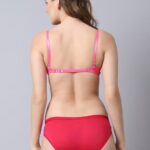 Upgrade your collection today with this stylish and comfortable bra set.
