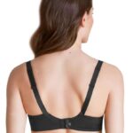 Luxury lace bra with padded straps and breathable fabric for daily comfort