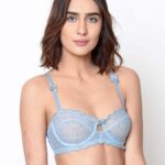 Susie Dusty Blue Mesh Bridal Bra