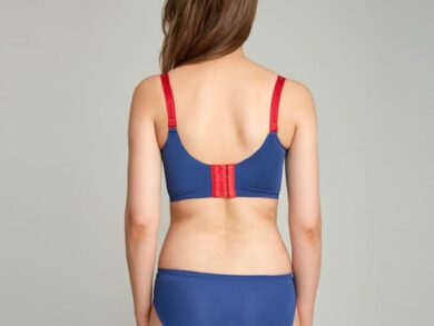 Wireless Push-Up Adjusted Straps Bra Panty Set