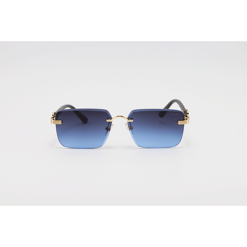 Cartier-3159-Golden-Blue-Gradient-Rimless-Sunglasses.webp