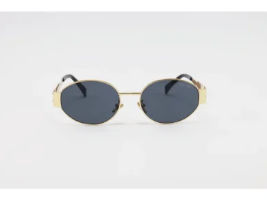 Celine-4S235-Golden-Black-Metal-Oval-Sunglasses-1.webp