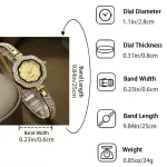 Radiant Adjustable Chain Floral Design Girls Watch 1