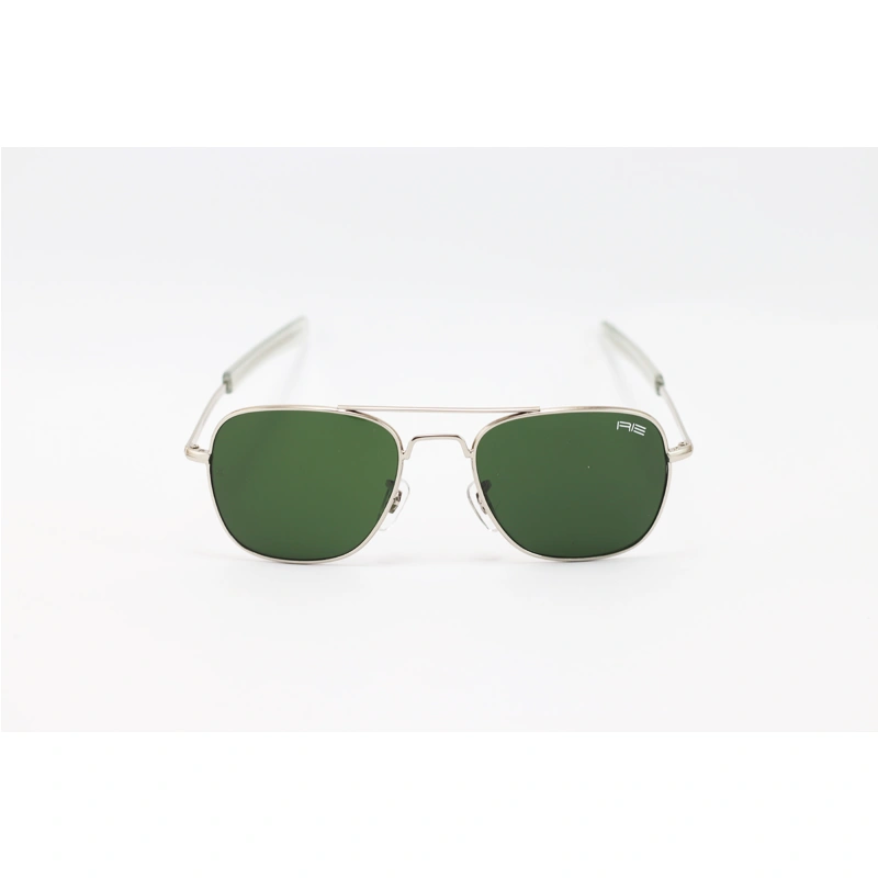 Randolph-Engineering-Silver-Green-Aviator-Metal-Sunglasses-1.webp