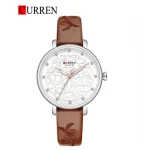 Sleek Curren 9046 Women’s Leather Straps Watch 3