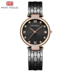 Black Dial Quartz Watch For Ladies MF0186L-03