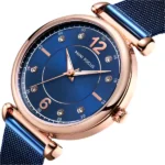Bold Blue Mesh Bracelet MF0177L-04 Women Watch 1