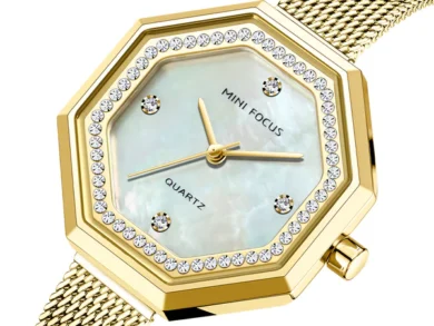 Bold Silver Dial Quartz Watch For Ladies MF0304L — 016 1