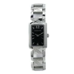 Burberry Silver Black Watch — 020