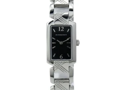 Burberry Silver Black Watch — 020