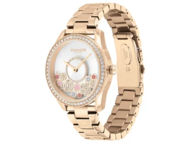 Distinct Coach Preston Rose Gold Watch — 030 1