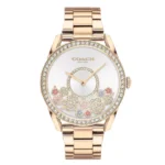 Distinct Coach Preston Rose Gold Watch — 030