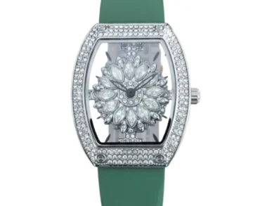 Emerald Green Silicone Strap Women’s Watch MF0496L-07