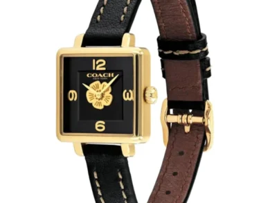 Iconic Coach Cass Black Watch — 036 1