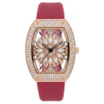 Maroon Silicone Strap Women’s Watch MF0496L — 013