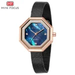 Mother of Pearl Dial Quartz Watch For Ladies 1