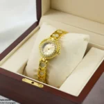 Round Heart Flower Dial Women’s Watch WHL00495 1